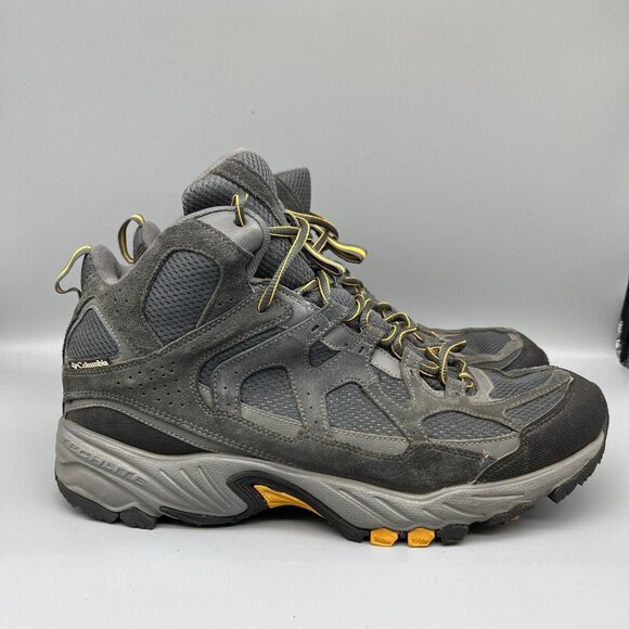 Columbia Mens Wallawalla Mid Omni Tech Shoes 13 Hiking Camping Outdoor Boots main image 5